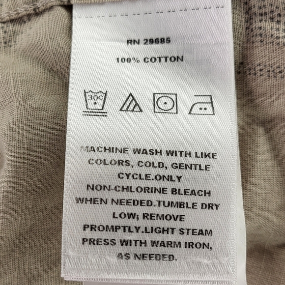 Pendleton Short Sleeve Shoreline Printed Cotton Button Down Shirt size XXLarge - Picture 4 of 6